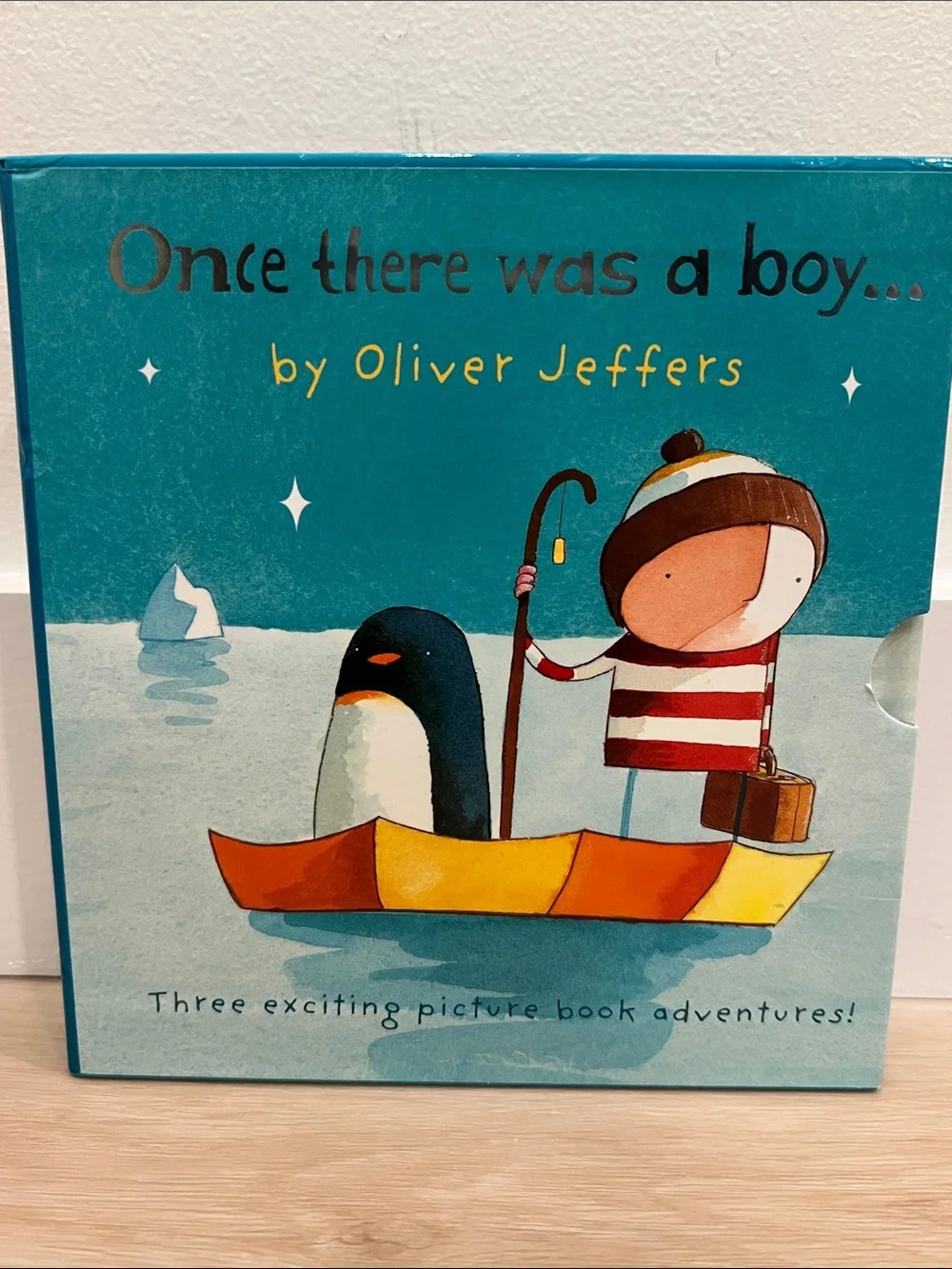 Once There Was A Boy 3 Book Box Gift Set by Oliver Jeffers
